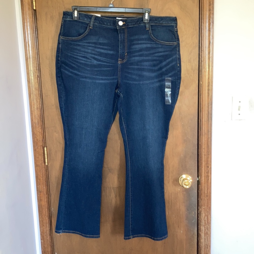 Sonoma jean midrise bootcut breathable stretch fabric jean size 22W Short - Picture 9 of 16